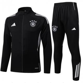 Chándal Alemania 2025- Black (Cremallera larga)